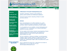 Tablet Screenshot of danskflaskegenbrug.dk